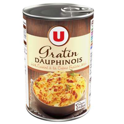 Gratin dauphinois, U (425g)