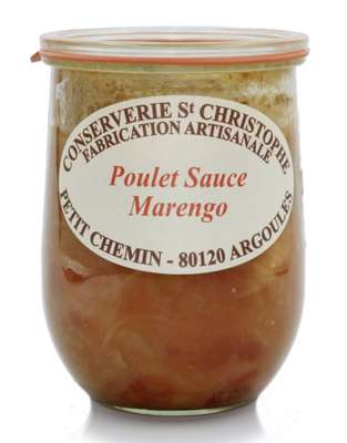 Poulet sauce marengo, Conserverie Saint Christophe (900 g)