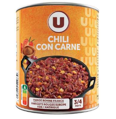 Chili con carne, U (820 g)