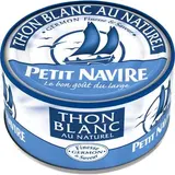 Thon blanc germon au naturel, Petit Navire (140 g)