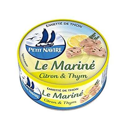 Thon Le mariné citron et thym, Petit Navire (110 g)