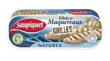 Filets de maquereaux grillés nature, Saupiquet (120 g)