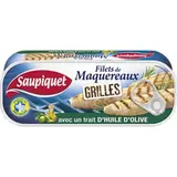 Filets de maquereaux grillés trait d'huile d'olive, Saupiquet (120 g)