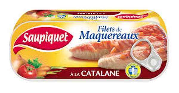 Filets de maquereau à la Catalane, Saupiquet (169 g)
