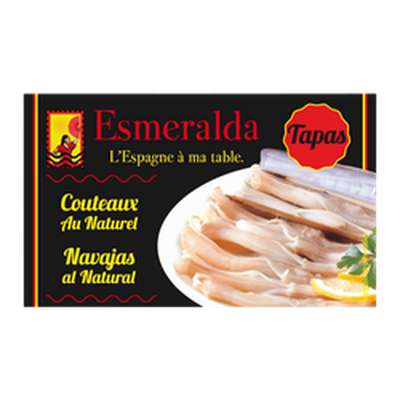 Couteaux au naturel, Esmeralda (111 g)