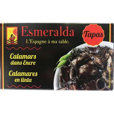 Calamars à l'encre, Esmeralda (120 g)