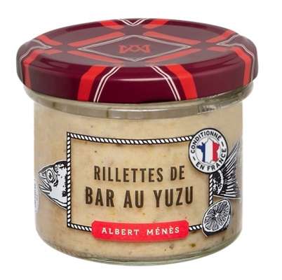 Rillettes de bar au yuzu, Albert Ménès (90 g)