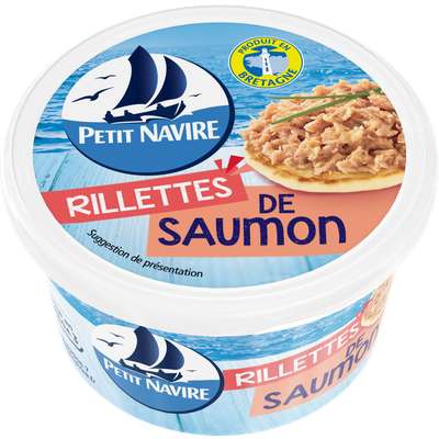 Rillettes de saumon, Petit Navire (125 g)