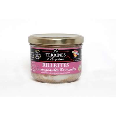 Rillettes campagnardes, Les Terrines d'Augustine (190 g)