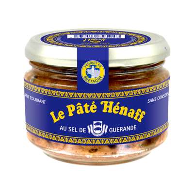 Pâté de porc au sel de Guérande, Henaff (180 g)