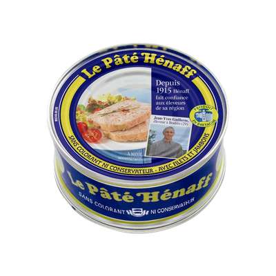 Pâté pur porc, Hénaff (154 g)