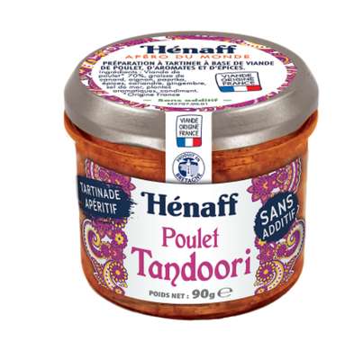Tartinade poulet tandoori, Hénaff (90 g)
