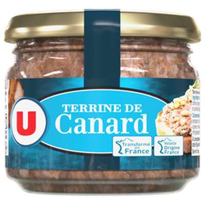 Terrine de canard, U (180 g)