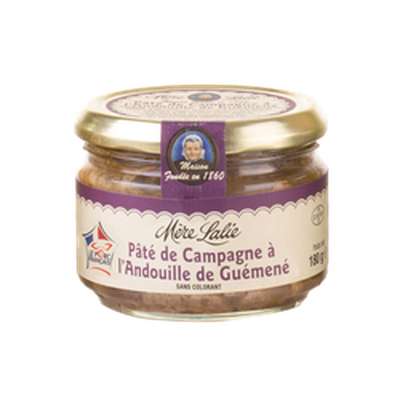 Terrine campagnarde à l'andouille de Guémené, Mère Lalie (180 g)