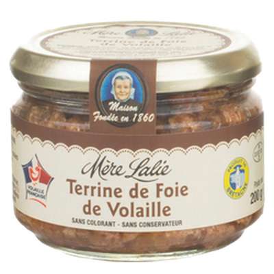 Terrine de foie de volaille, Mère Lalie (180 g)