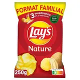 Chips nature, Lay's (250 g, format familial)