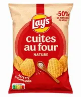 Chips cuites au four nature, Lay's (120 g)