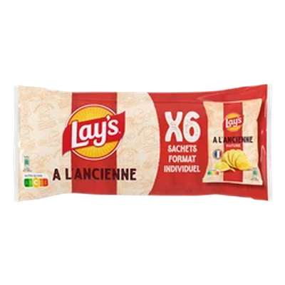 Chips à l'ancienne, Lay's (6 x 28 g)
