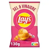 Chips saveur sel & vinaigre, Lay's (130 g)