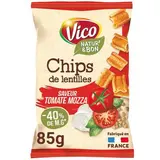 Chips de lentilles tomate mozzarella, Vico (85 g)