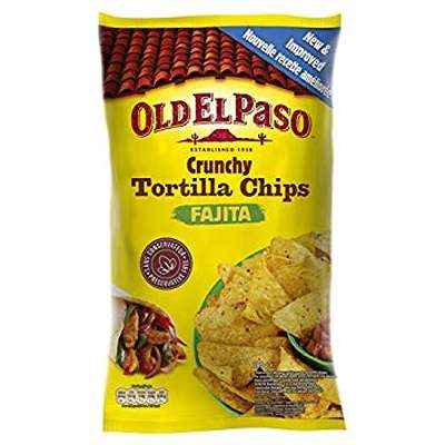 Tortilla chips crunchy Fajita, Old El Paso (185 g)