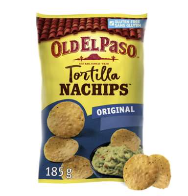 Crunchy Nachips, Old El Paso (185 g)