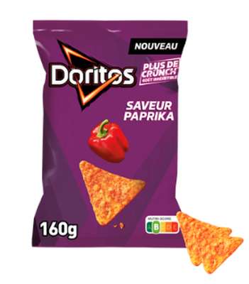 Tortilla goût paprika, Doritos (170 g)