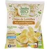 Chips lentilles soufflées et oignons BIO, Jardin Bio (50 g)