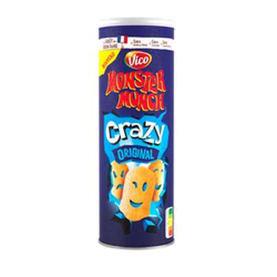 Chips tuiles apéritif original goût salé Monster Munch original crazy, Vico (150 g)