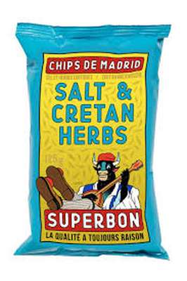 Chips de Madrid aux herbes crétoises, Superbon (125 g)
