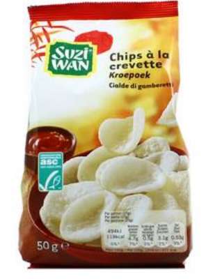 Chips à la crevette, Suziwan (50 g)