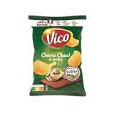 Chips classique chèvre chaud & herbes, Vico (125 g)