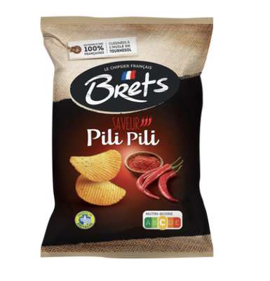 Chips saveur Pili Pili, Brets (125 g)