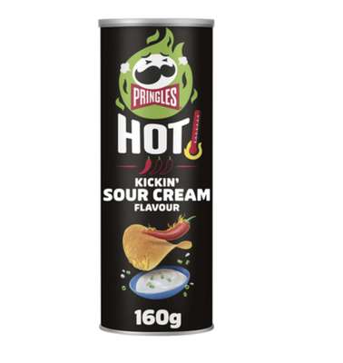 Chips tuiles Flame Extra Hot sour cream, Pringles (160 g)