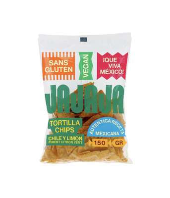 Chips tortilla chili et lemon, Jajaja (150 g)