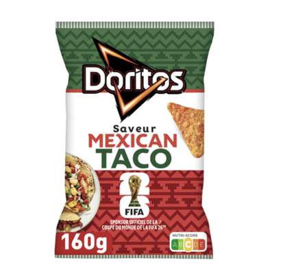 Tortilla Taco mexicain, Doritos (160 g)