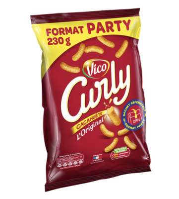 Curly goût cacahuète, Vico (230 g)