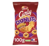 Curly donuts goût cacahuète, Vico (100 g)