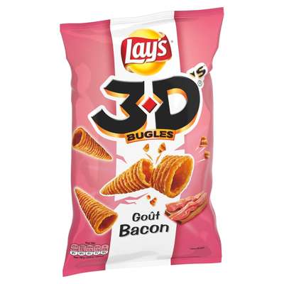 3D's Bugles au Bacon, Lay's (85 g)
