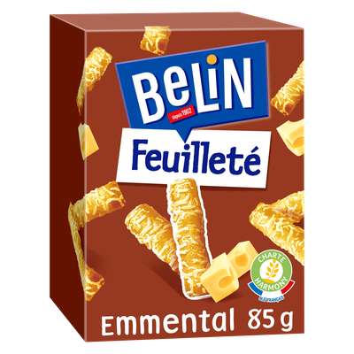 Crackers feuilleté emmental, Belin (95 g)