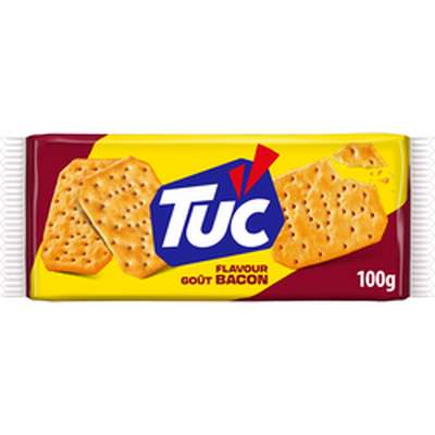 Crackers Tuc au bacon, Lu (100 g)
