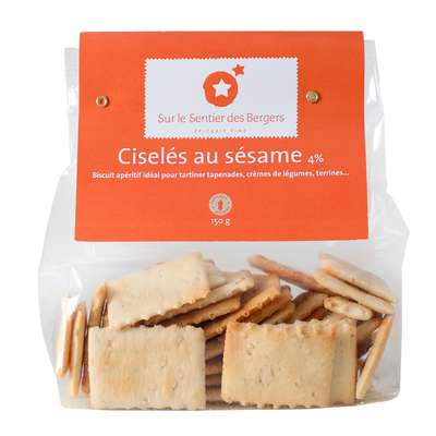 Ciselés au sésame, Sur le sentier des bergers (150 g)