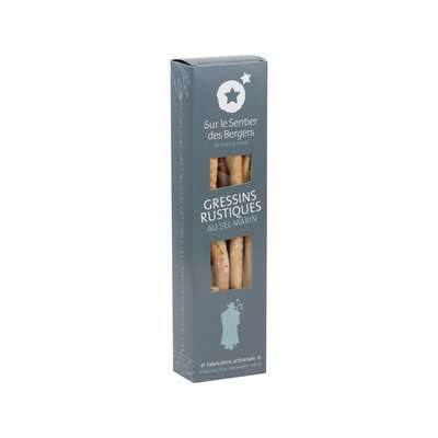Gressins rustiques au sel marin, Sur le sentier des bergers (130 g)