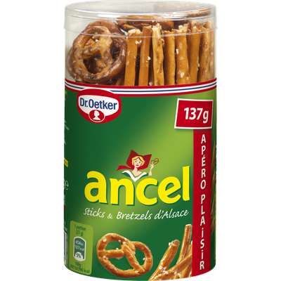 Mini assortiment sticks & bretzels d'Alsace, Dr Oetker (137 g)
