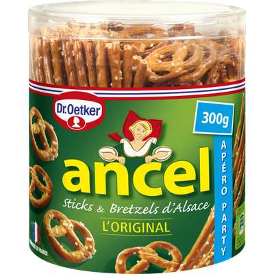 Assortiment stick & bretzel original, Dr Oetker (300 g)