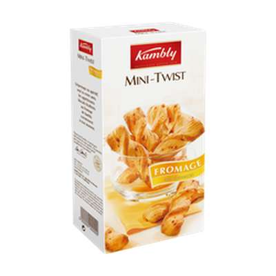 Mini twist fromage, Kambly (115 g)