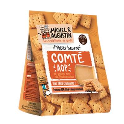 Petits beurres apéritif au comté, Michel & Augustin (100 g)