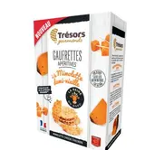 Gaufrettes aperitives mimolette demi vieille, Trésors gourmands (60 g)