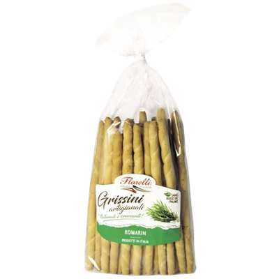 Gressins artisanaux au romarin, Florelli ( 300 g)