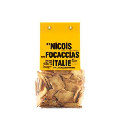 Mini Focaccias au Zaatar de Mamie Colette, Les Niçois (200 g)